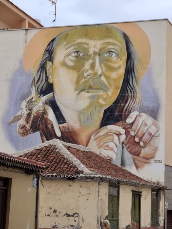 Puerto de la cruz sreet art, tenerife